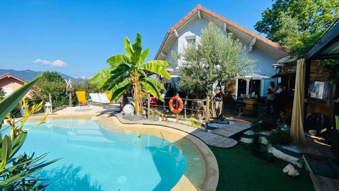 A La Marc'Quize Chambres D'Hotes, Petit Dejeuner Compris, Avec Piscine A Debordement En Exterieur, Bain Nordique A 38 Degres En Prestation Supplement Sur Reservation Horaire Anticipee 1 Place De Parking Gratuite Sur Place Mouxy Zewnętrze zdjęcie